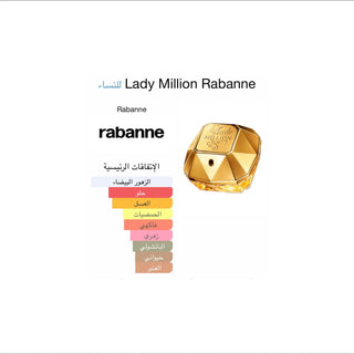 Lady million fabulous paco rabnne